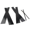 Toyota Camry (2012-2015) 6 x Black Pillar Post Door Window Trim Covers