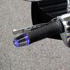 Motorcycle 2 x Hand Grips End Caps Plug Bar