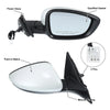 Honda Accord 3 Pin Right Side Door Mirror Assembly (2018-2022)