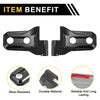 Jeep Wrangler JL (2018-2023) - Carbon Fiber Door Handle Hinge Cover Trim