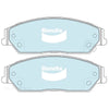 Toyota Camry GCT Front Disc Brake Pad Set (2006–2017)