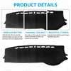 Kia Cerato 2019-2024 Black Non-Slip Dashboard Cover