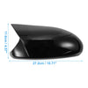 BMW Bright Black 1 x Rear View Mirror Cover Shell with Back Adhesive