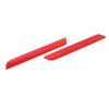 Harley Road Glide FLTRX Red Reflectors Saddle Bag Latch Covers (2014+)