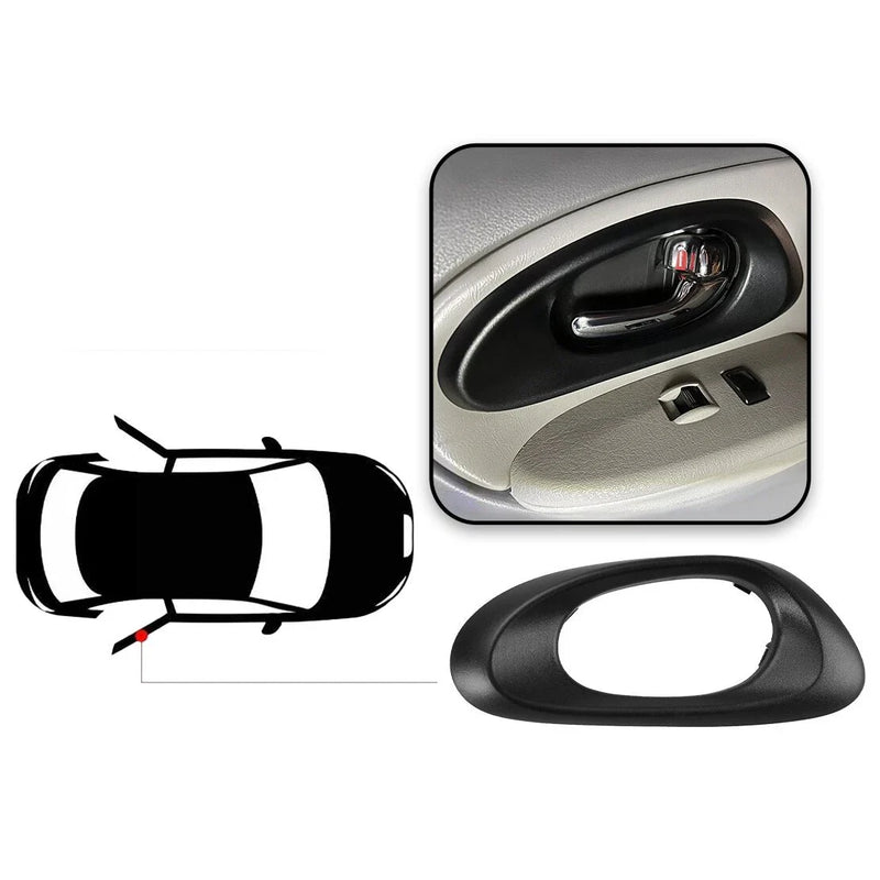 Chevrolet Trailblazer Rear Right Interior Door Handle Trim (2002-2009)