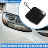 Mercedes-Benz S Class (2010-2013) Black Front Bumper Tow Hook Cover