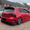 VW Golf 7 GTI R GTD Rear Bumper Spoiler Fog Light Trim (2013-2016)