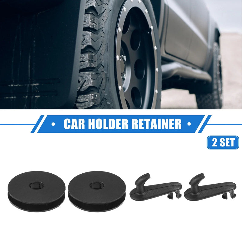 Toyota Plastic Black Floor Mat Fixing Clips 2 x Car Holder Retainer