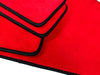 Ferrari F355 (1994-1999) - AutoWin Brand Red Alcantara Floor Mats