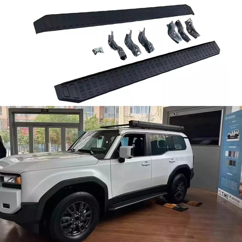 2024+ Toyota Land Cruiser Prado J250 Running Boards 2 x Side Steps