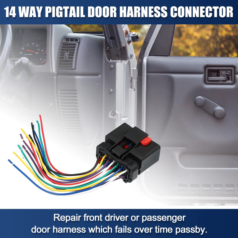 Jeep Grand Cherokee Door Harness Connector Pigtail (1999-2004)