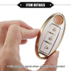 Nissan Altima Armada 3 x Keyless Key Fob Shell Cover Case (2002-2023)