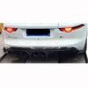Jaguar F-Type 2013-2019 Real Carbon Fiber Rear Diffuser Bumper Spoiler Lip