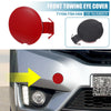 Honda Fit Jazz GK5 Red Front Bumper Tow Hook Cover (2014-2017)