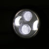 Motorcycle 6.5" Headlight Hi/Lo w/ Green Halo (Universal)