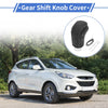 Hyundai Tucson (2015-2018) - 1 Pc Black Grey Car Gear Shift Knob Cover