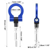 Honda Fit, S2000, Acura TL Blue Front Bumper Trailer Ring Eye Tow Hook