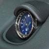 For Maserati Ghibli 13-21 Dry Real Carbon Fiber Center Clock Surround Cover Trim