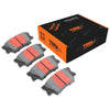 Toyota Aurion GSV50R V6 3.5L 2GR-FE 2012~17 Rear Ceramic Disc Brake Pad Set