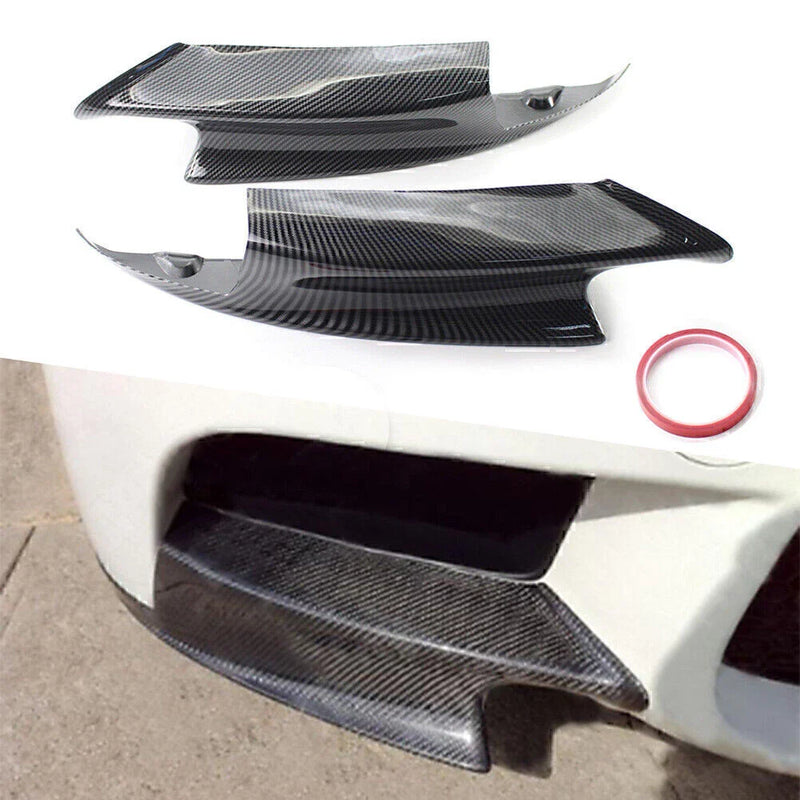 BMW E92 M3 Carbon Fiber ABS Front Bumper Splitters (2008-2013)