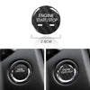 Cadillac XTS CT6 Black Carbon Fiber Engine Start Buttons Cover Cap Trim