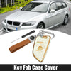 BMW 1-7 Series X1 TPU with Keychain White Key Fob Remote
