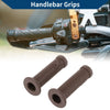 Motorcycle 7/8 22mm Hand Grips Coffee