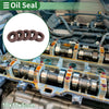 Make Model Oil Seal 5 x 10x17x5mm Fluorine Rubber Brown