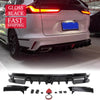 Honda CR-V Hybrid Gloss Black Rear Diffuser Lip with LED (2023-2025)