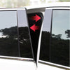 Cadillac ATS 6Pcs Door Window Trim Black Cover Pillar Posts (2013–2019)