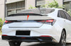Hyundai Elantra 2021-2024 Sedan Unpainted ABS Rear Spoiler Wing