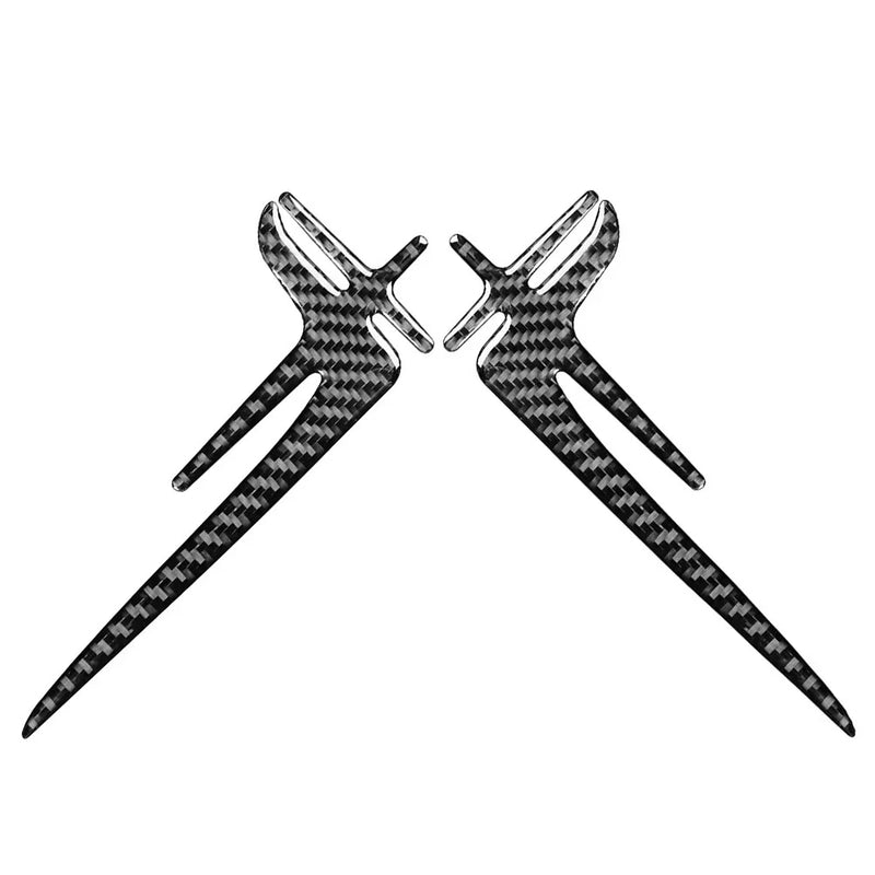 Car Caravan Carbon Fiber Black X-Wing Truck Hood Side Trim