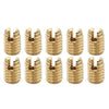 Harley Touring FLHTC FLHTP 10 x Brass Thread Cutting Inserts (2010-2023)