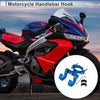 Arc Aluminum Motorcycle Hanging Hook Hexagon Wrench Screw Washer 1Set Blue