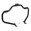 Harley Softail Mustache Engine Guard Crash Bar & Footpeg Clamps (2000-2017)