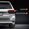 Jeep Grand Cherokee 8x Smoke Rear Tail Light Tint Film (2014-2021)