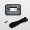 Marine ATV Motorcycle Dirt Bike - Black Inductive Waterproof Hour Meter