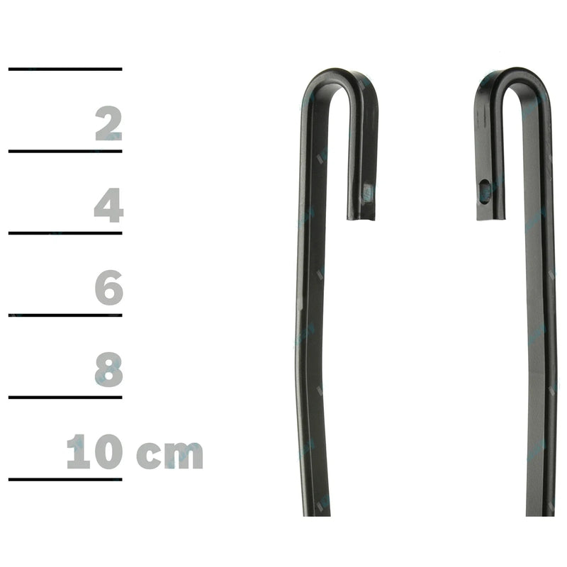 Nissan Skyline C210 R30 V6 2.4L 1978~1986 Bosch Eco Front Wiper Blade Set