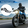 Yamaha MT125 2 x Adjustable Short/Long Titanium Tone Black Levers