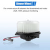 Dodge Dart L4 1.4L 2.0L 2.4L AC Heater Blower Motor (2013-2016)