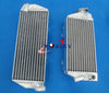 Suzuki RMZ250 Aluminum Radiator + Red Y Hose (2010-2012)