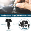 Ford Explorer (2011-2023) - 10 Pcs Black Replacement Fender Liner Clips