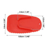 Motorcycle 8pcs Kickstand Pad Support Plate Side Stand Extension Pad Red