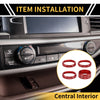 Jeep Gladiator JT AC Audio Headlight CD Switch Knob Cover Ring (2018-2021)