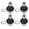 Kawasaki KFX450R / KFX700 4 x Upper and Lower Ball Joint Kit (2008–2014)
