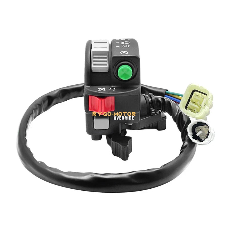 Yamaha Big Bear 400 YFM400 Left Handlebar Switch & Ignition Key (2009–2012)