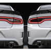 2015+ Dodge Charger Smoked Rear Tail Light Overlays Vinyl Tint Sticker