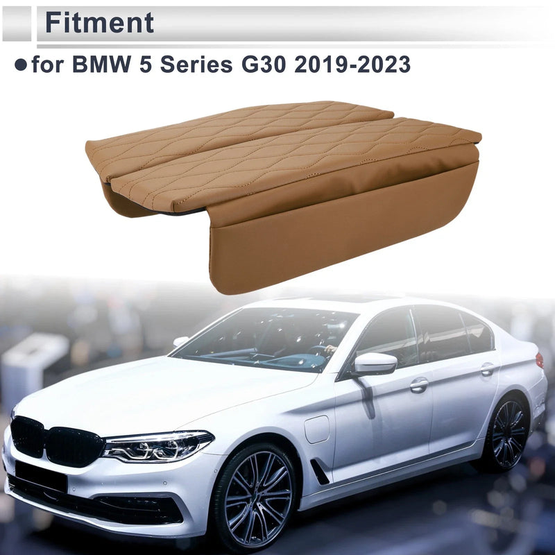 BMW 5 Series G30 (2019-2023) Light Brown Center Console Cover