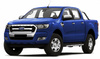 Ford Ranger Px Black Door Catch Handle Cover Trim (2012-2019)
