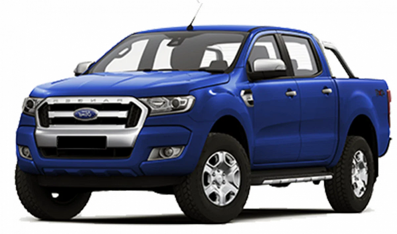 Ford Ranger Px Black Door Catch Handle Cover Trim (2012-2019)